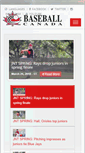 Mobile Screenshot of blog.baseball.ca