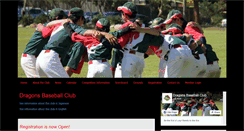 Desktop Screenshot of dragons.baseball.com.au