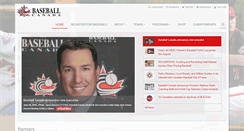 Desktop Screenshot of junior.baseball.ca