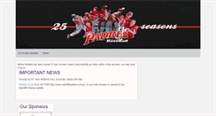 Desktop Screenshot of padres.baseball.com.au