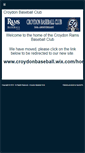 Mobile Screenshot of croydon.baseball.com.au