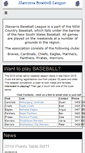 Mobile Screenshot of illawarra.baseball.com.au