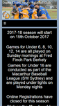 Mobile Screenshot of daptochiefsjnrs.baseball.com.au