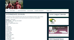 Desktop Screenshot of manlywarringah.baseball.com.au