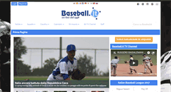 Desktop Screenshot of baseball.it