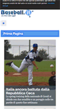 Mobile Screenshot of baseball.it