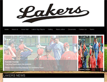 Tablet Screenshot of casulalakers.baseball.com.au