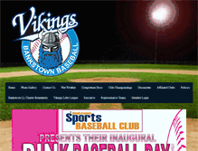 Tablet Screenshot of bankstown.baseball.com.au