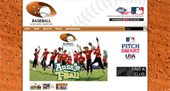 Desktop Screenshot of nt.baseball.com.au