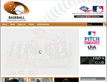 Tablet Screenshot of nt.baseball.com.au
