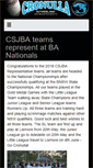 Mobile Screenshot of csjba.baseball.com.au