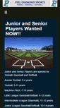Mobile Screenshot of peel.baseball.com.au