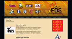 Desktop Screenshot of praha.baseball.cz