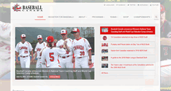 Desktop Screenshot of games.baseball.ca