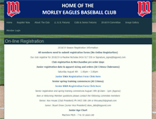 Tablet Screenshot of morleyeagles.baseball.com.au