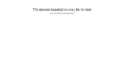 Desktop Screenshot of baseball.nu