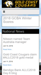 Mobile Screenshot of gcba.baseball.com.au